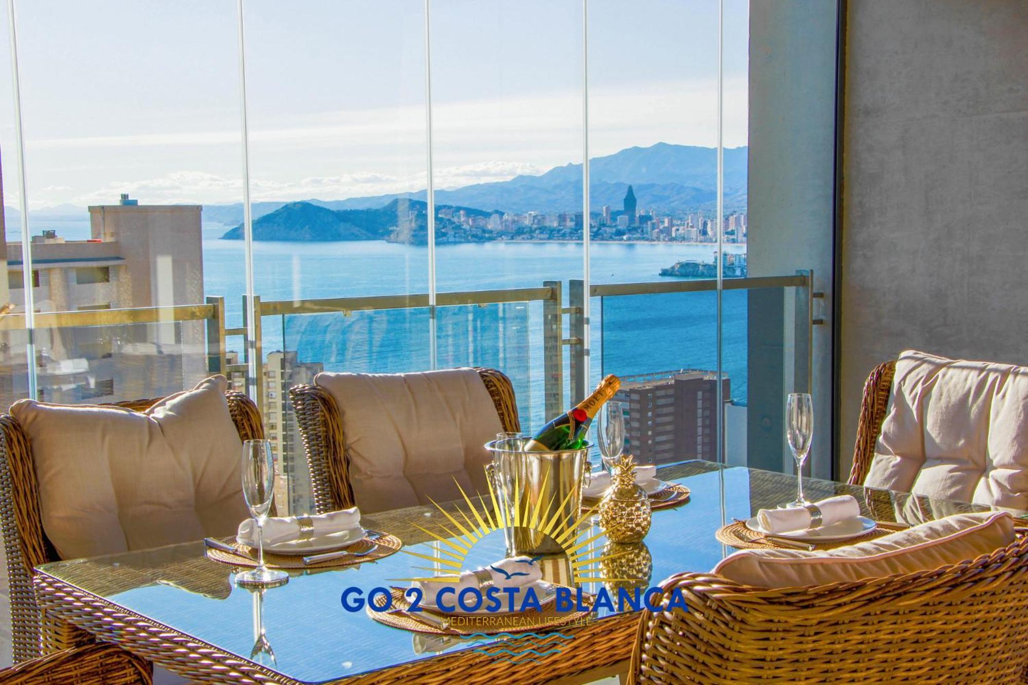 Bea'S Seaview Home Deluxe Benidorm Luaran gambar