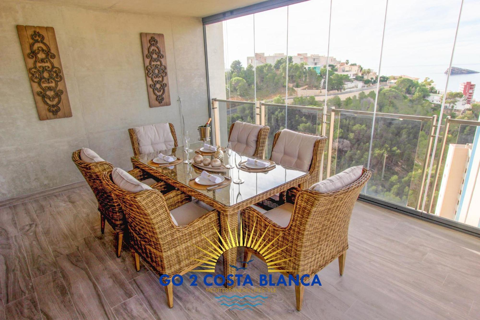 Bea'S Seaview Home Deluxe Benidorm Luaran gambar